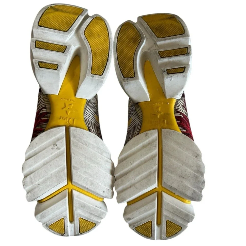 Christian Dior D Connect Chunky Floral Slip on Lace Sneaker 07-10N Size 37-38 - Picture 16 of 16